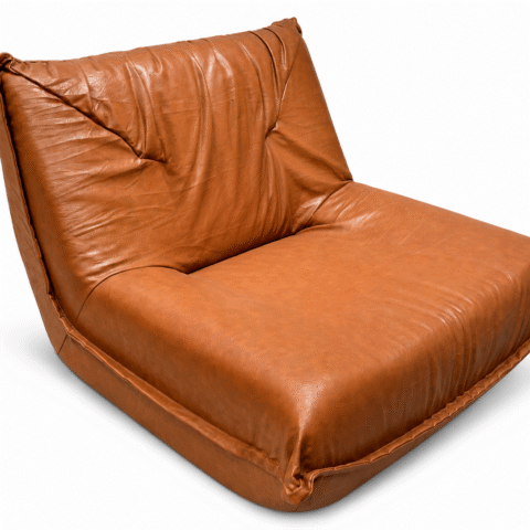 Cognac Lounge Chair —